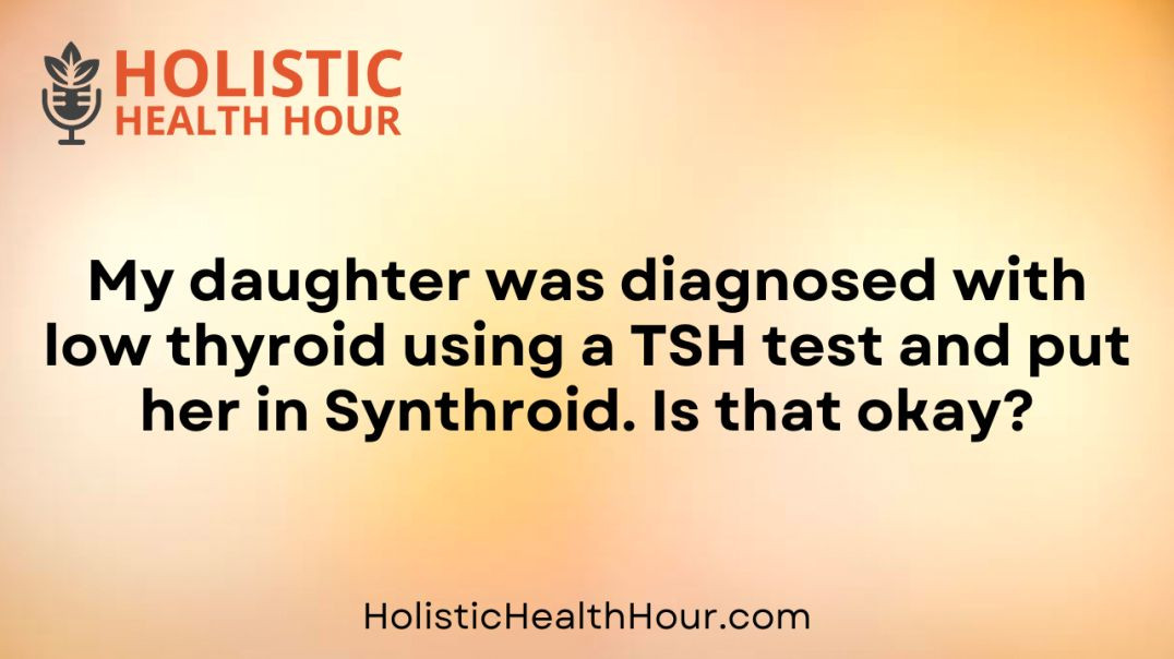 ⁣Diagnosed with low thyroid using a TSH test.