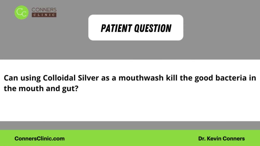 ⁣Colloidal Silver Mouthwash