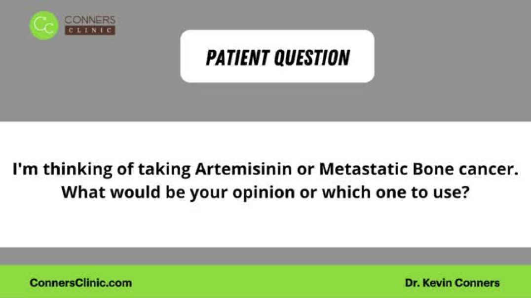 ⁣Artemisinin for Metastatic Bone Cancer?