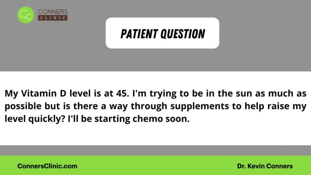 ⁣Vitamin D Supplementation Before Chemotherapy