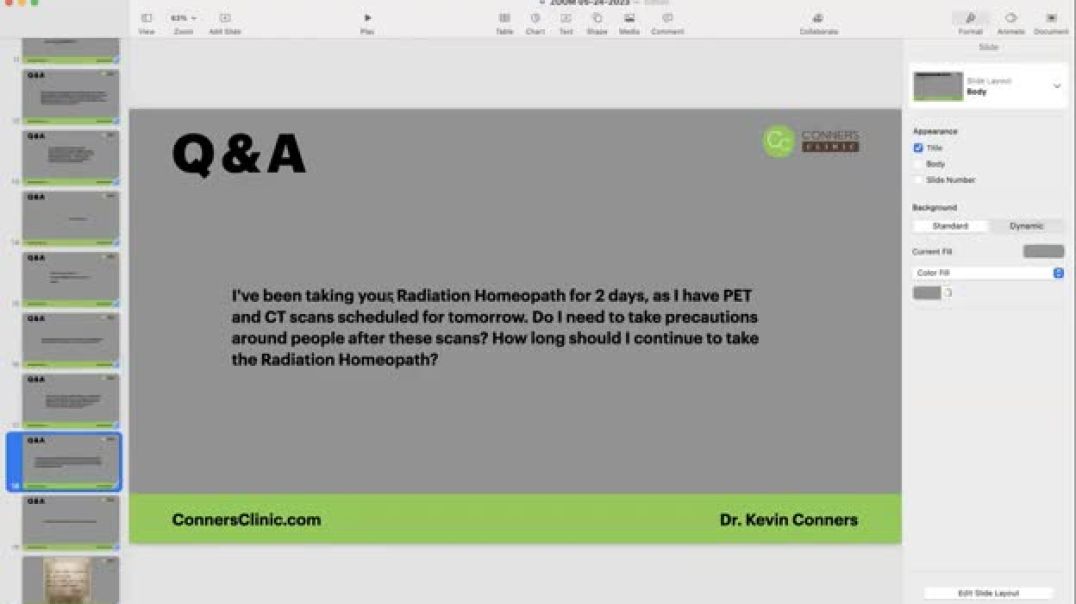 ⁣Radiation Homeopath for CT and PET Scans