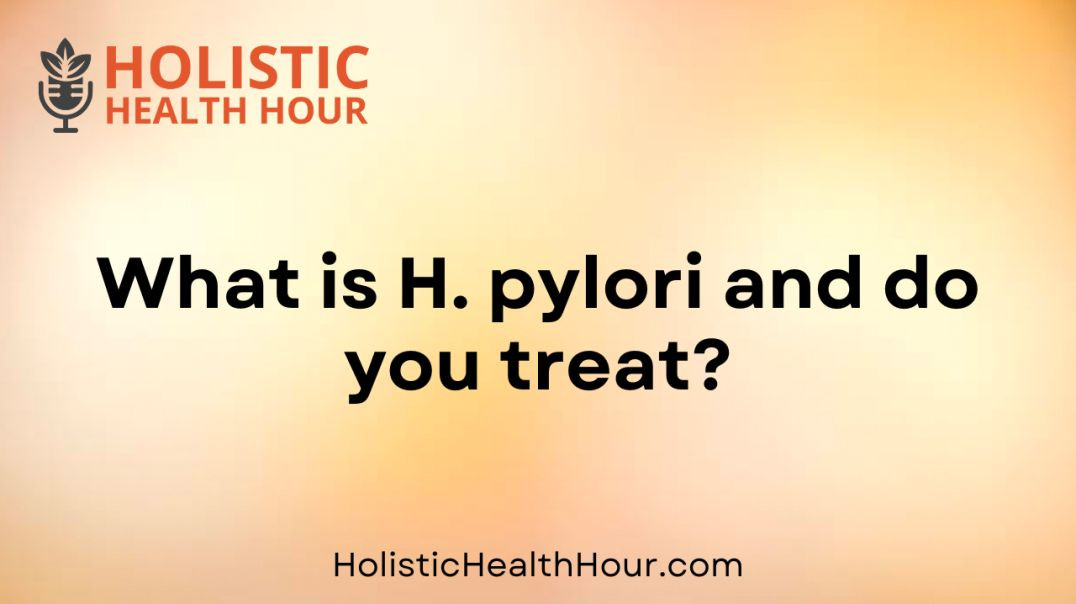 ⁣What is H. pylori and do you treat?