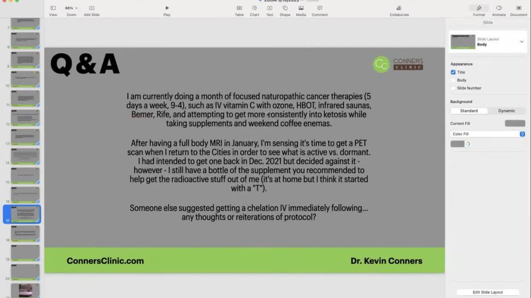 ⁣Homeopath or Chelation IV After PET Scan?