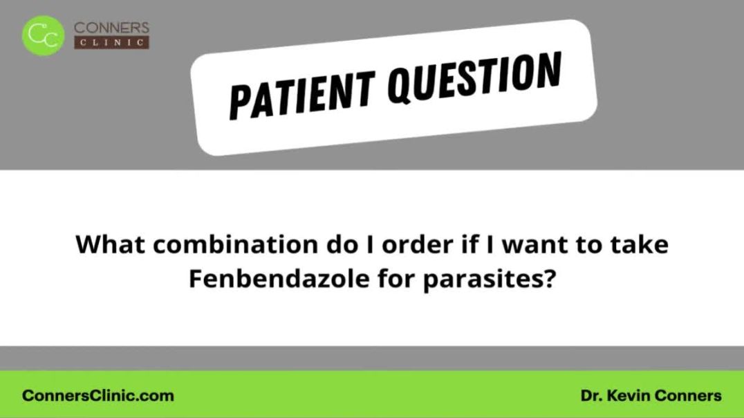 ⁣Fenbendazole, etc. for Parasites?