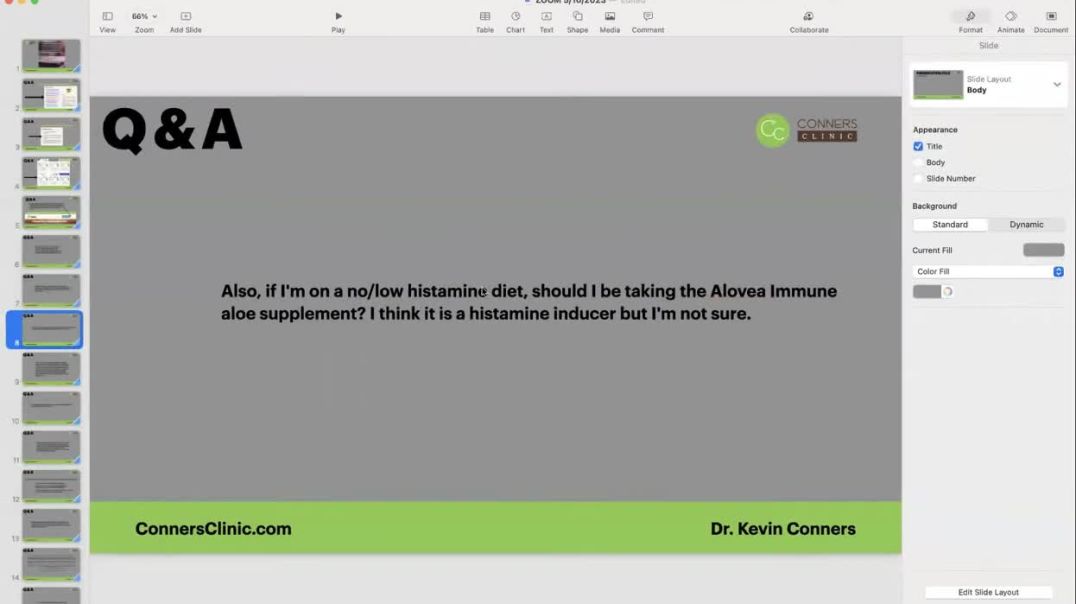 ⁣No/Low Histamine Diet and Supplements