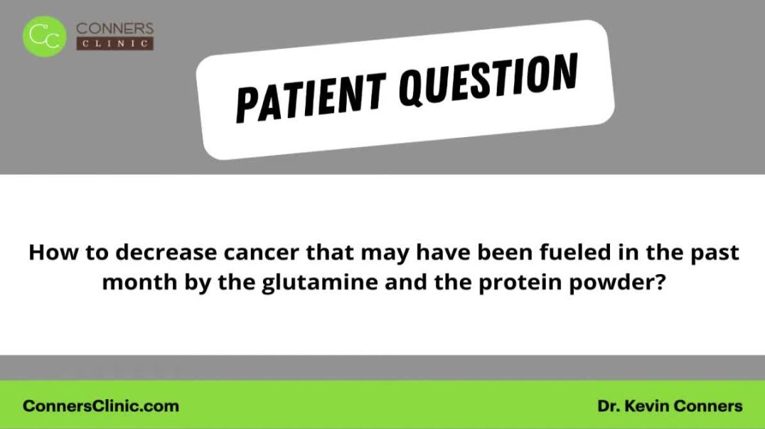 Cancer Fueled by Glutamine and Protein Powder?