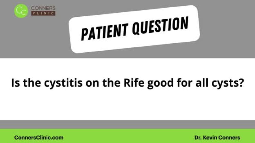 ⁣Cystitis Program on the Rife