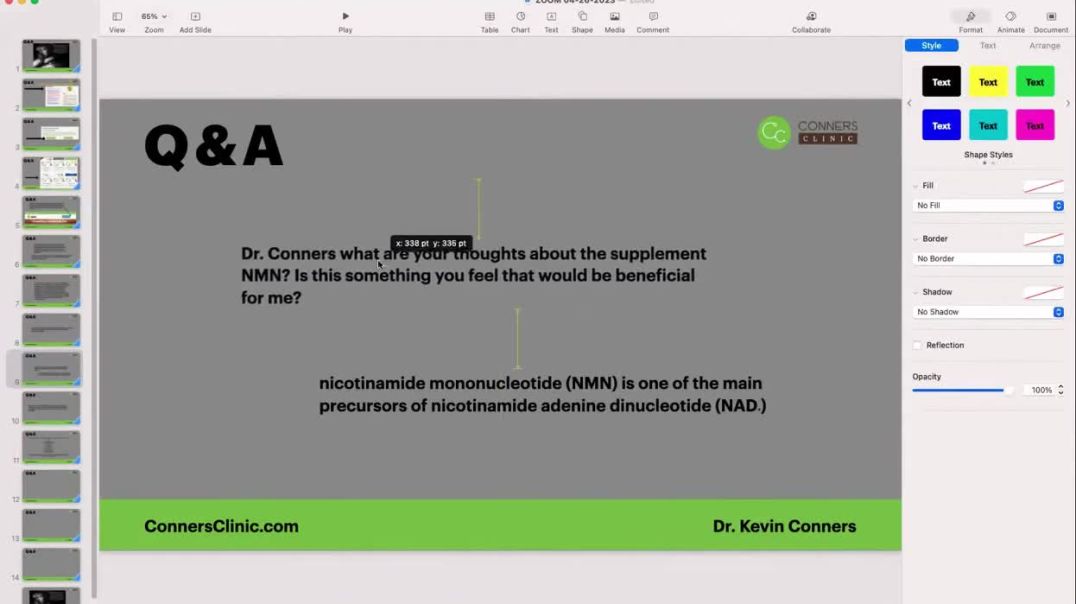 ⁣NMN and NAD Supplements with Cancer