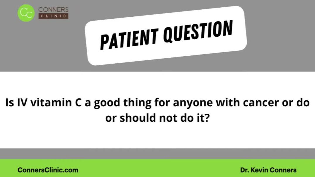 ⁣Is IV Vitamin C Good for Cancer Patients?