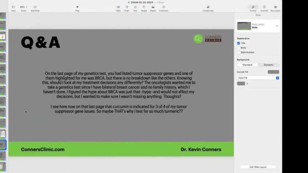 ⁣BRCA Tumor Suppressor Genes