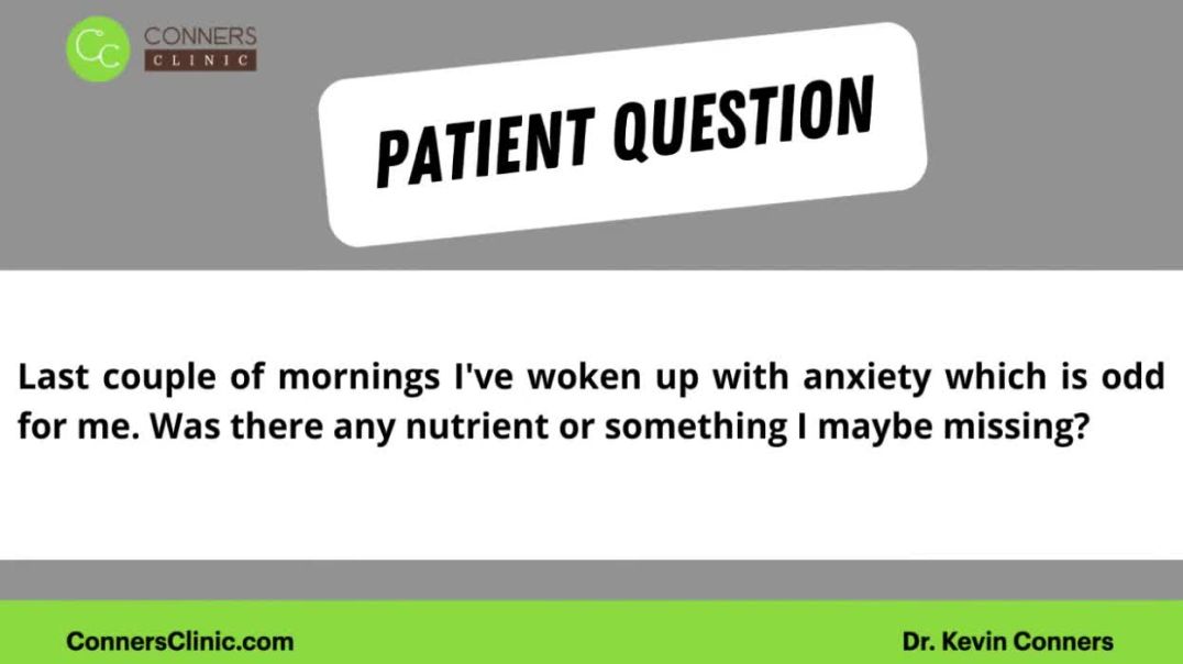 ⁣Waking Up With Anxiety