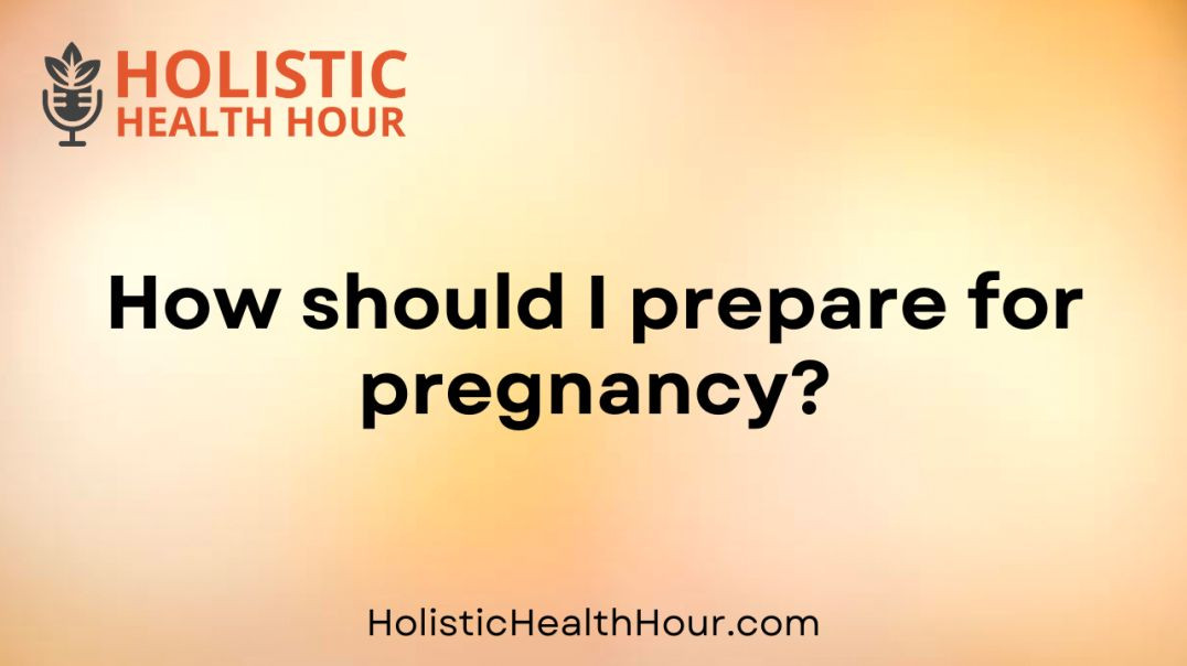 ⁣How should I prepare for pregnancy?