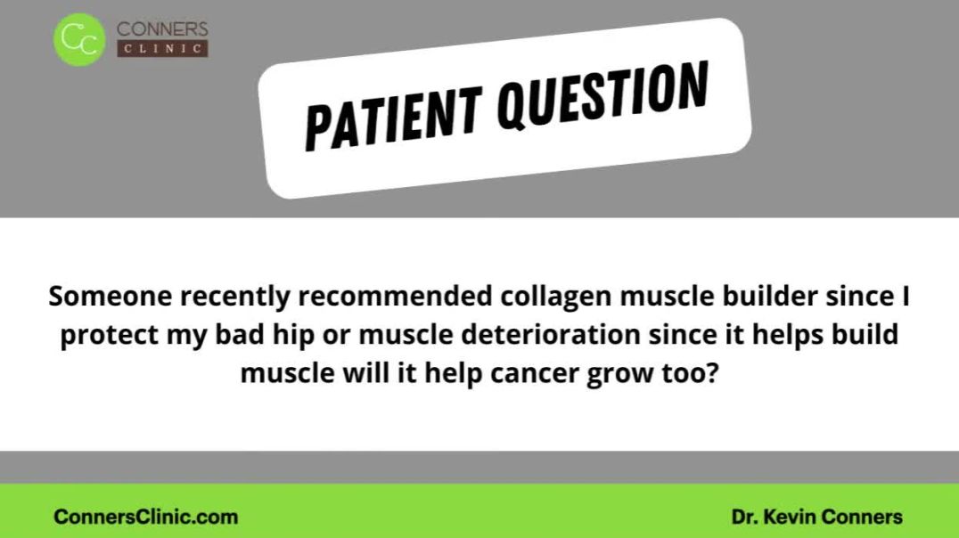 ⁣Collagen for Cancer Patients?