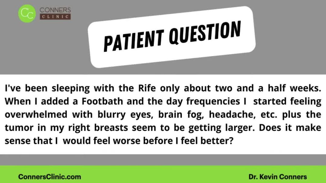 ⁣Feeling Worse from Rife Therapy?