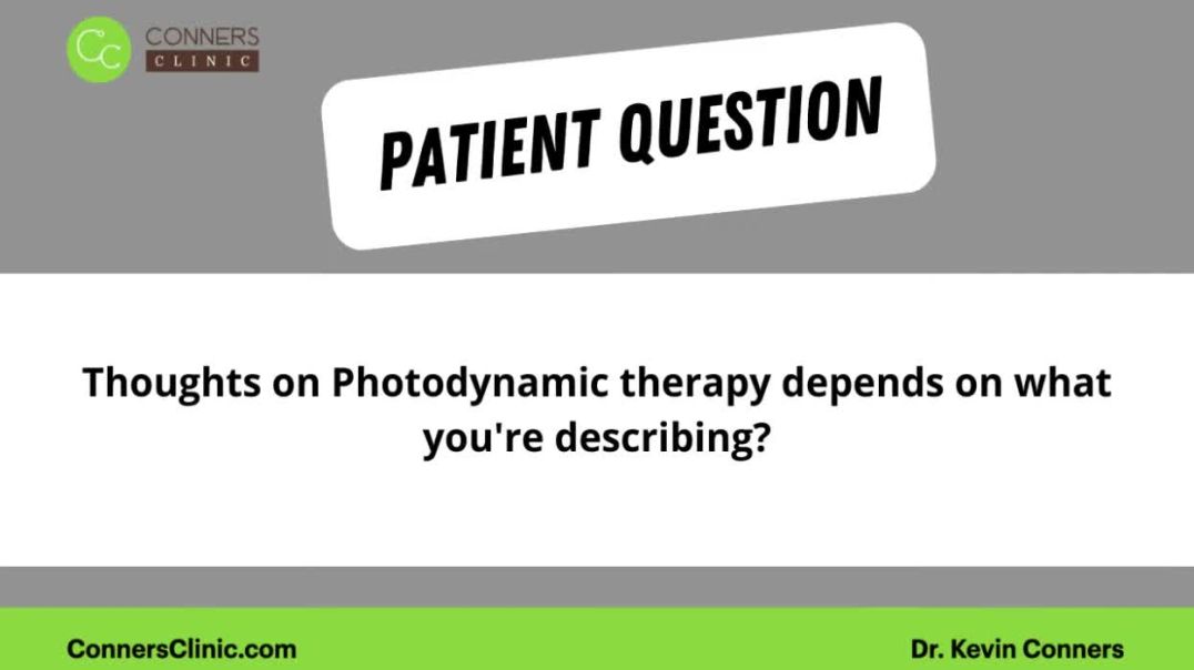 ⁣Photodynamic Therapy