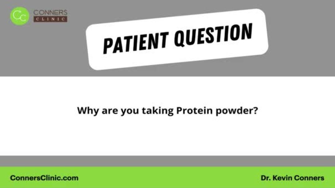 Protein Powder for a Cancer Patient?