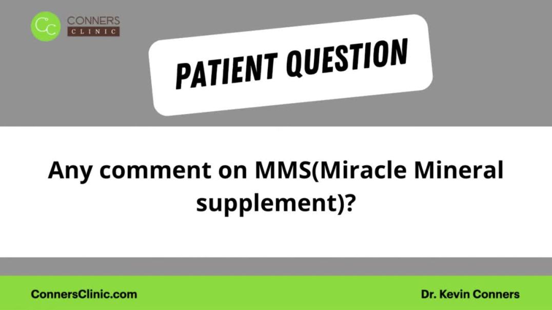 ⁣Miracle Mineral Supplement (MMS)