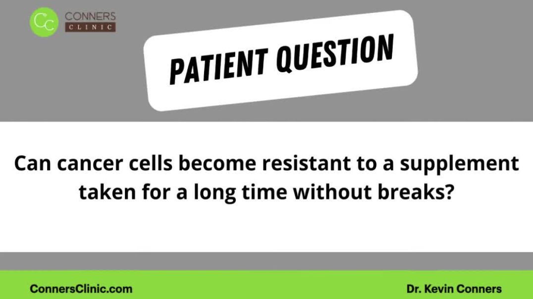 ⁣Cancer Cell Resistance to Supplements Over Time?