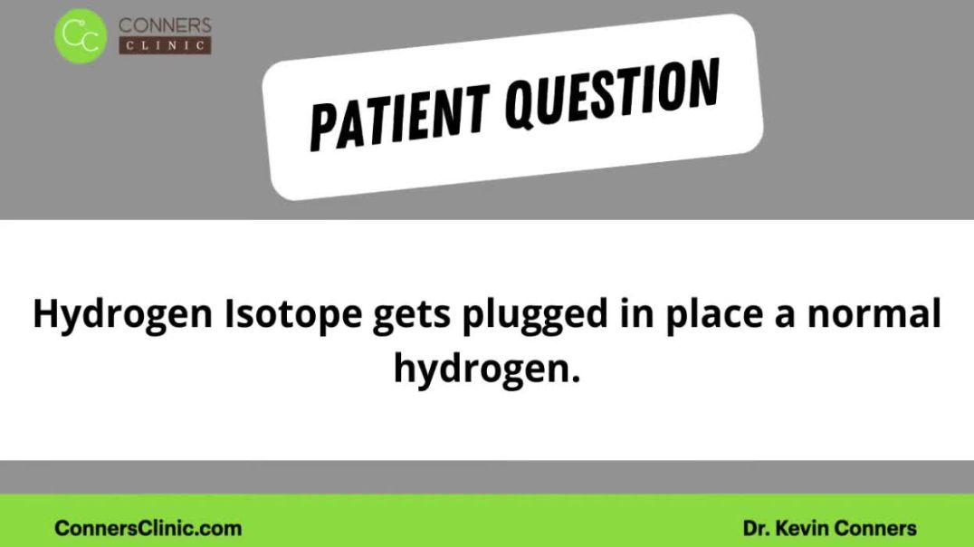 ⁣Hydrogen Isotope