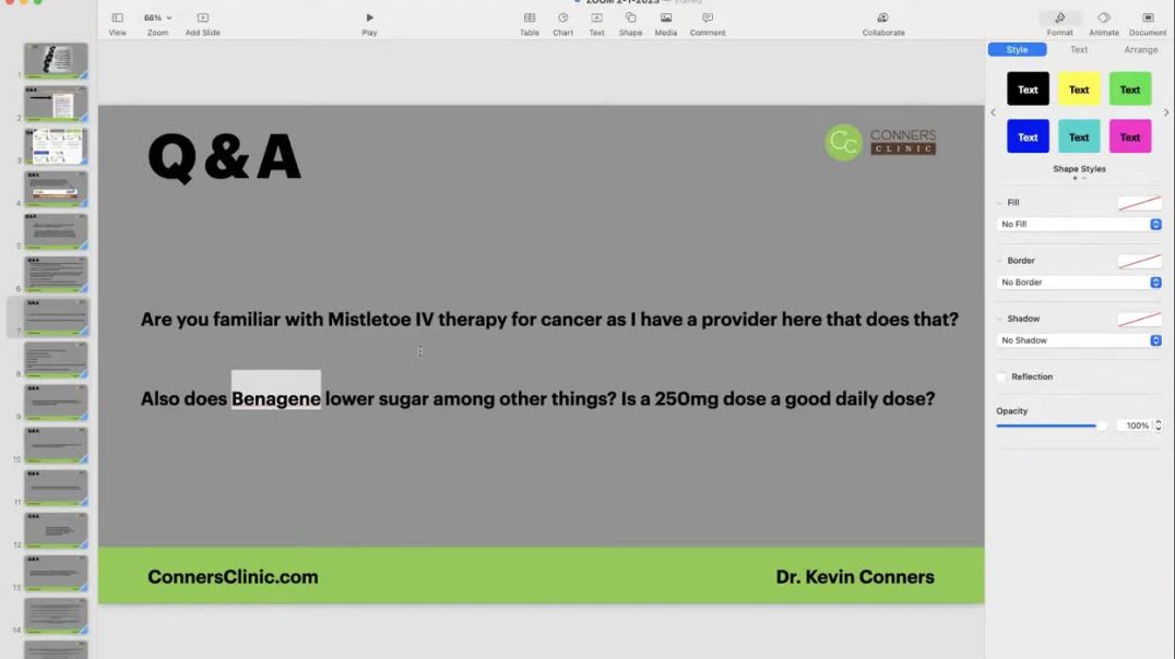 ⁣Mistletoe IV Therapy for Cancer; BenaGene