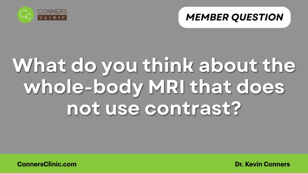 ⁣What do you think about the whole-body MRI?