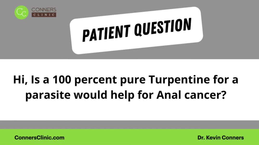 Turpentine for Cancer?