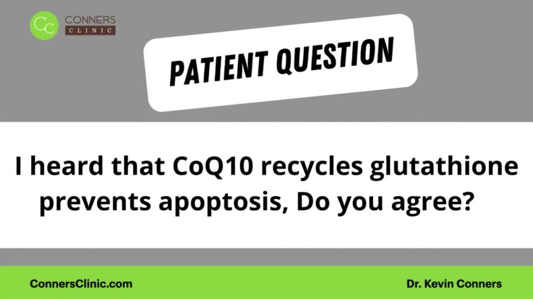 ⁣Glutathione and CoQ10 for Cancer Patients?