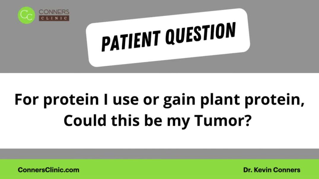 ⁣Can Plant Protein Feed a Tumor?