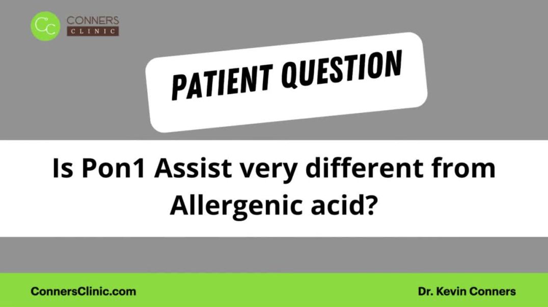 PON1 Assist  vs. Allergenic Acid