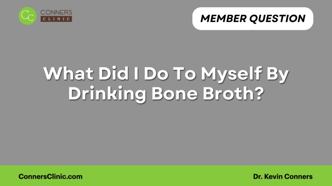 ⁣What Did I Do To Myself By Drinking Bone Broth