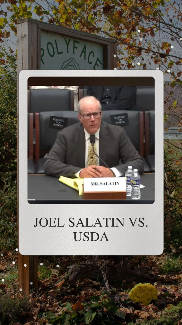 Joel Salatin vs. USDA