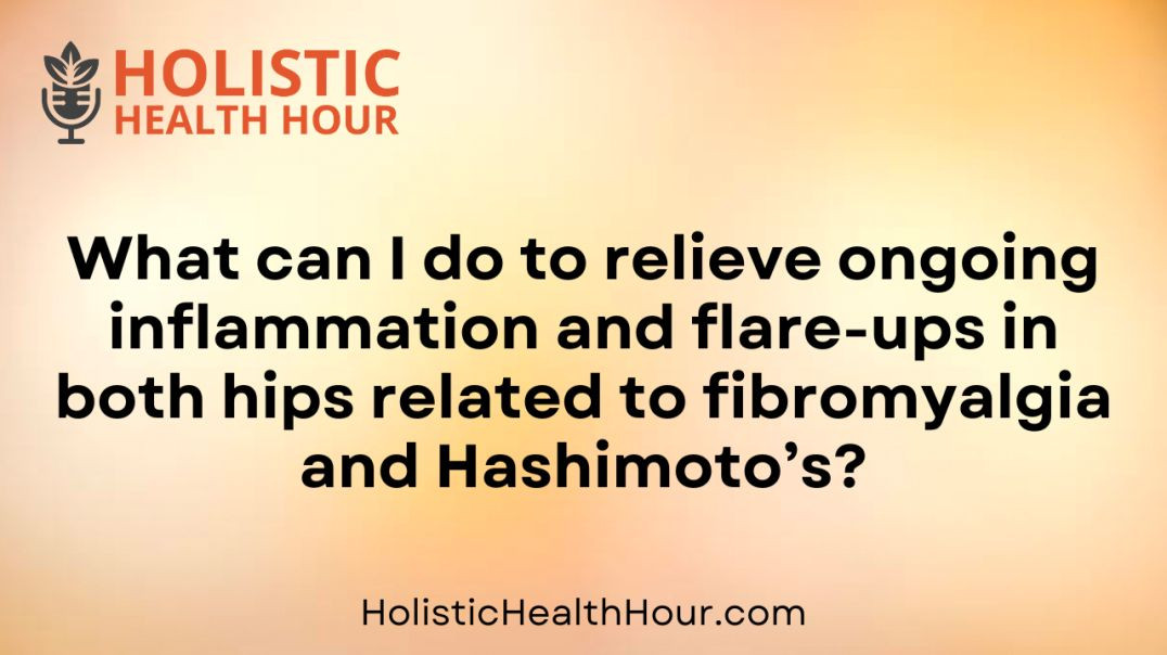 ⁣What can I do to relieve ongoing inflammation and flare-ups