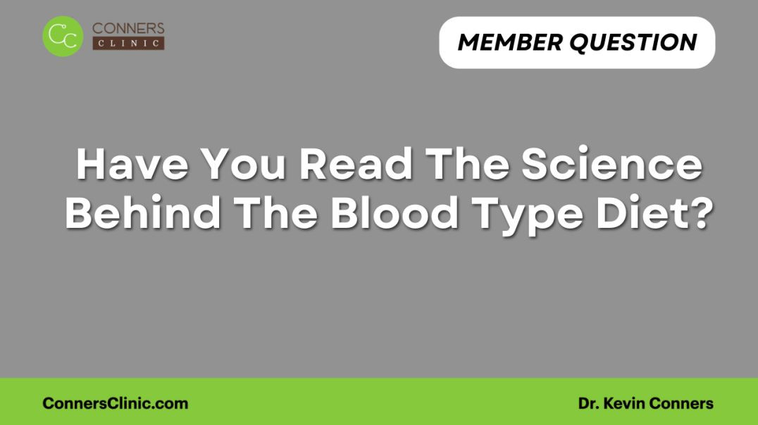 ⁣Have You Read The Science Behind The Blood Type Diet