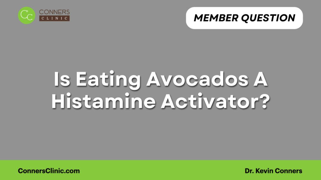 ⁣Is Eating Avocados A Histamine Activator?