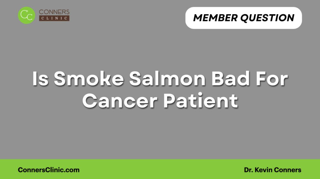 ⁣Is Smoke Salmon Bad For Cancer Patient?