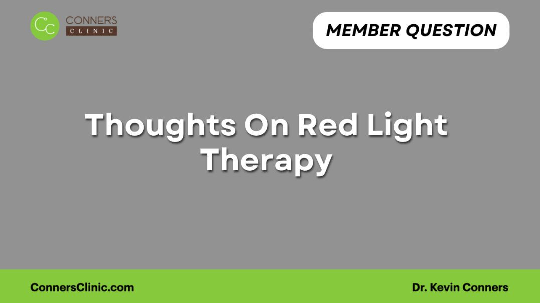 ⁣Thoughts On Red Light Therapy