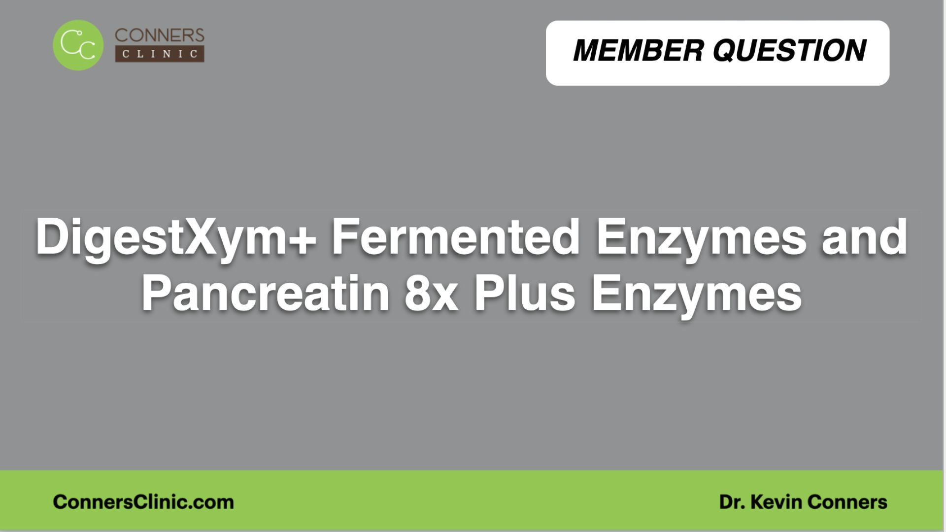 ⁣DigestXym+ Fermented Enzymes and Pancreatin 8x Plus Enzymes