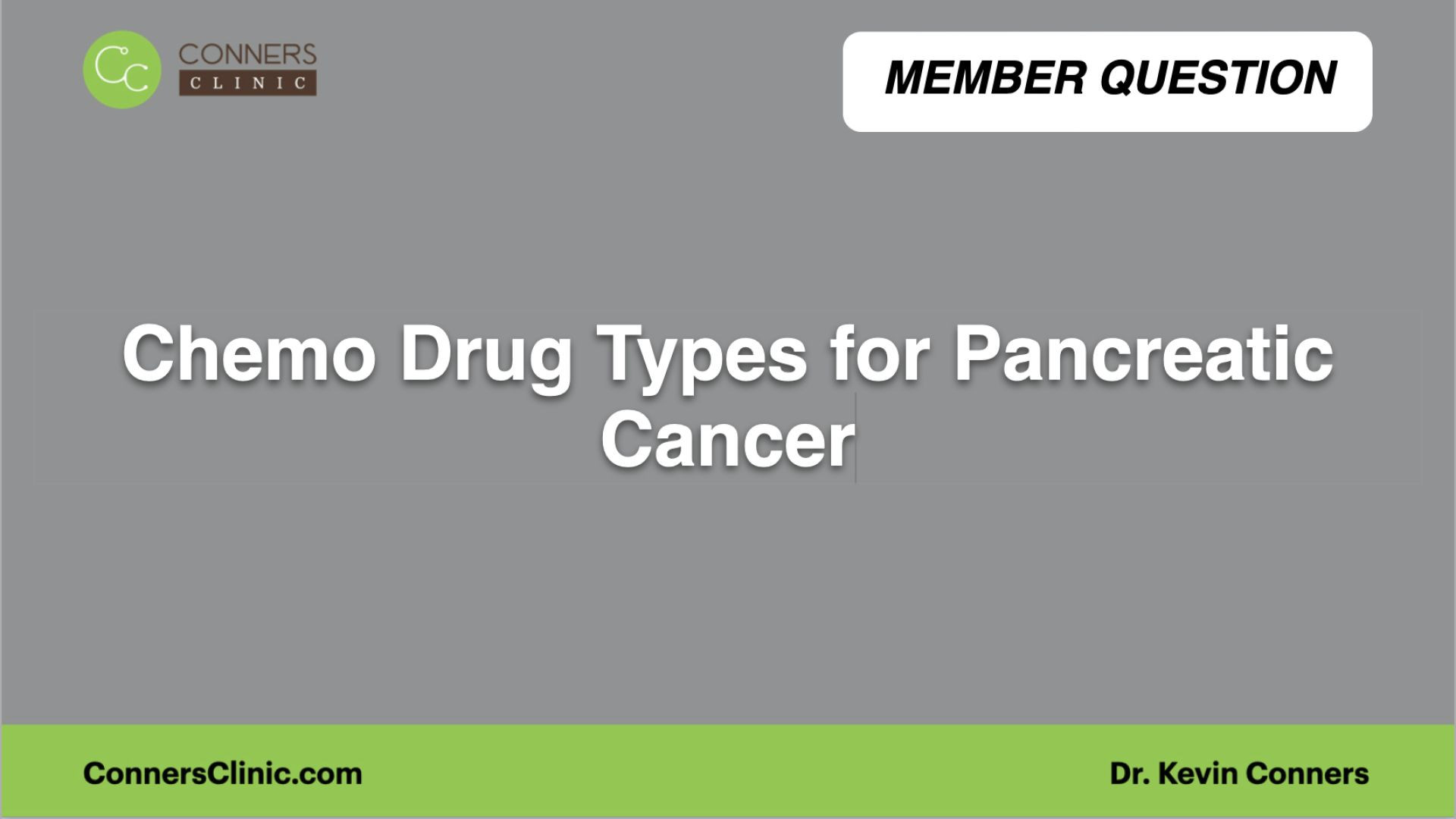 ⁣Chemo Drug Types for Pancreatic Cancer