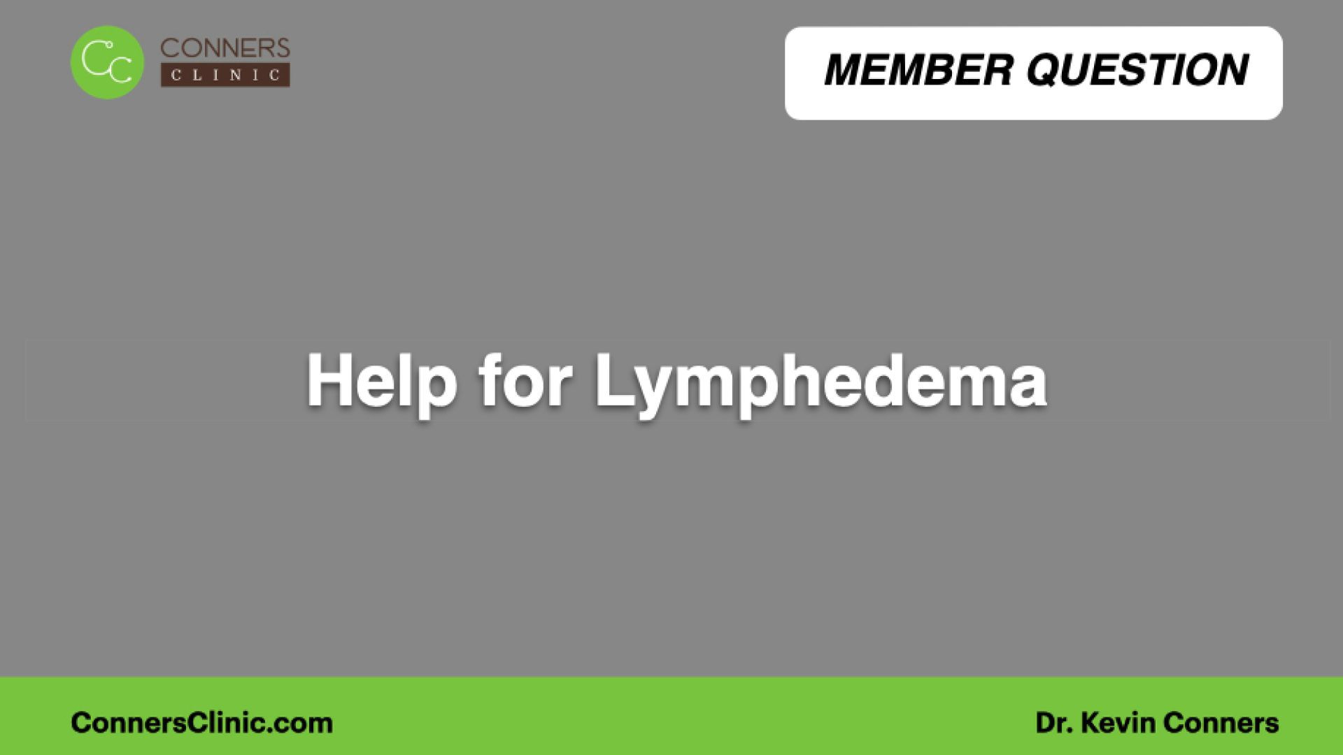 ⁣Using a Rebounder for Lymphedema