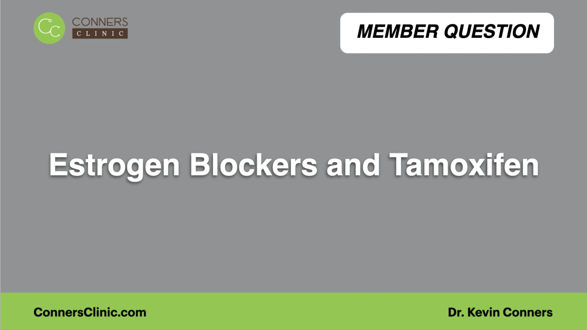 ⁣Estrogen Blockers and Tamoxifen