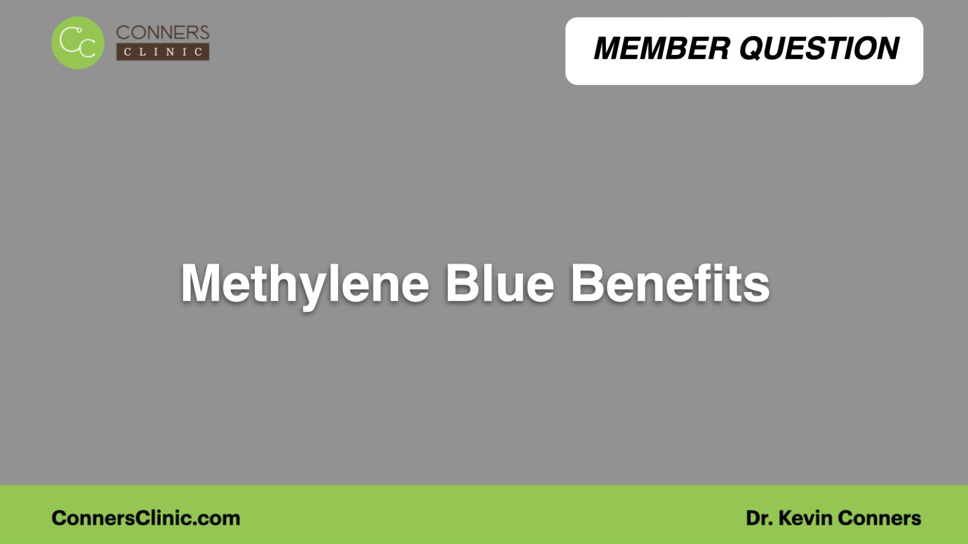 ⁣Methylene Blue Benefits