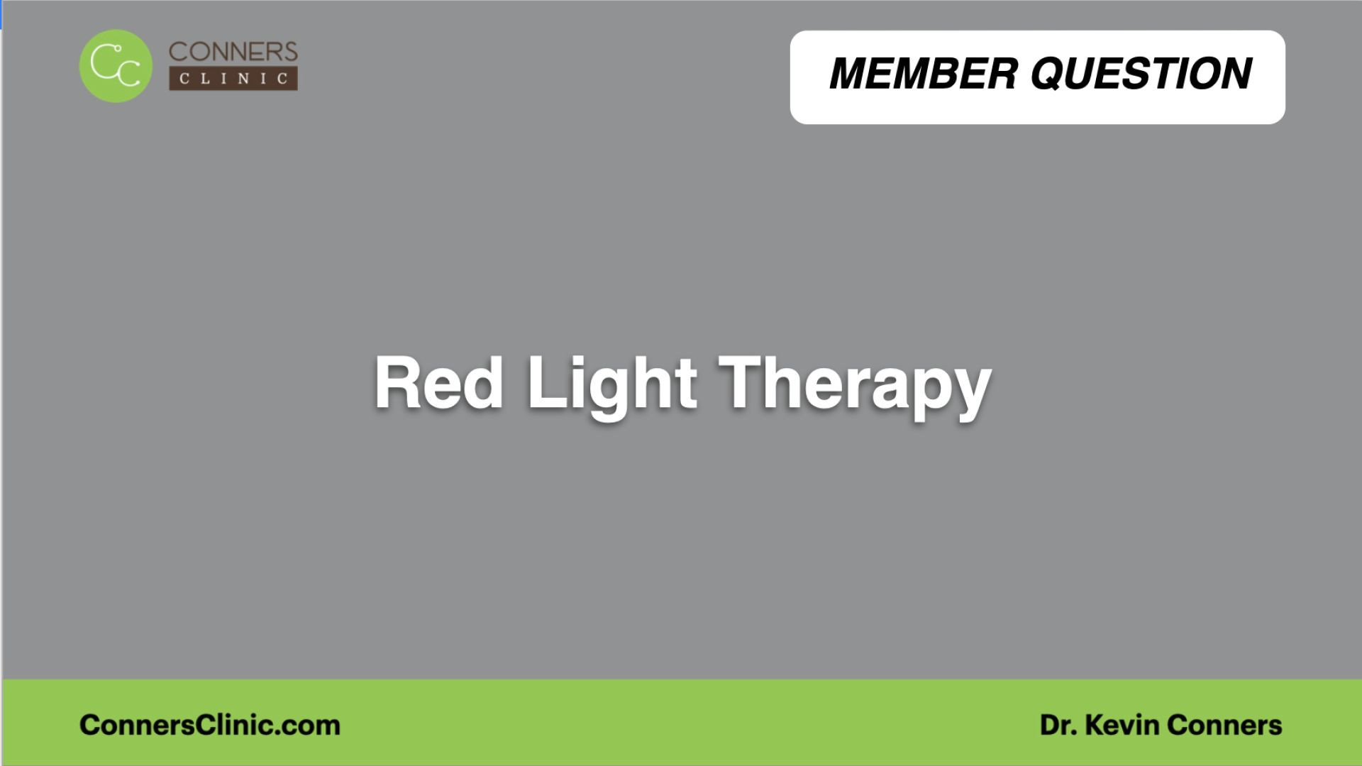 ⁣Red Light Therapy