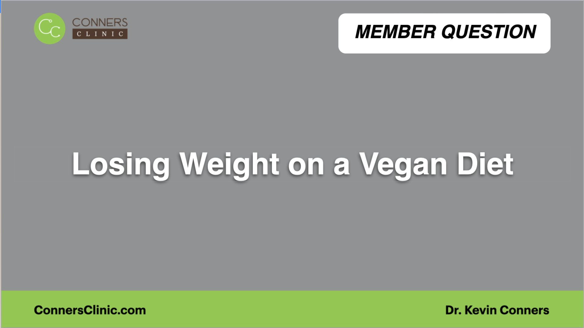 ⁣Losing Weight on a Vegan Diet