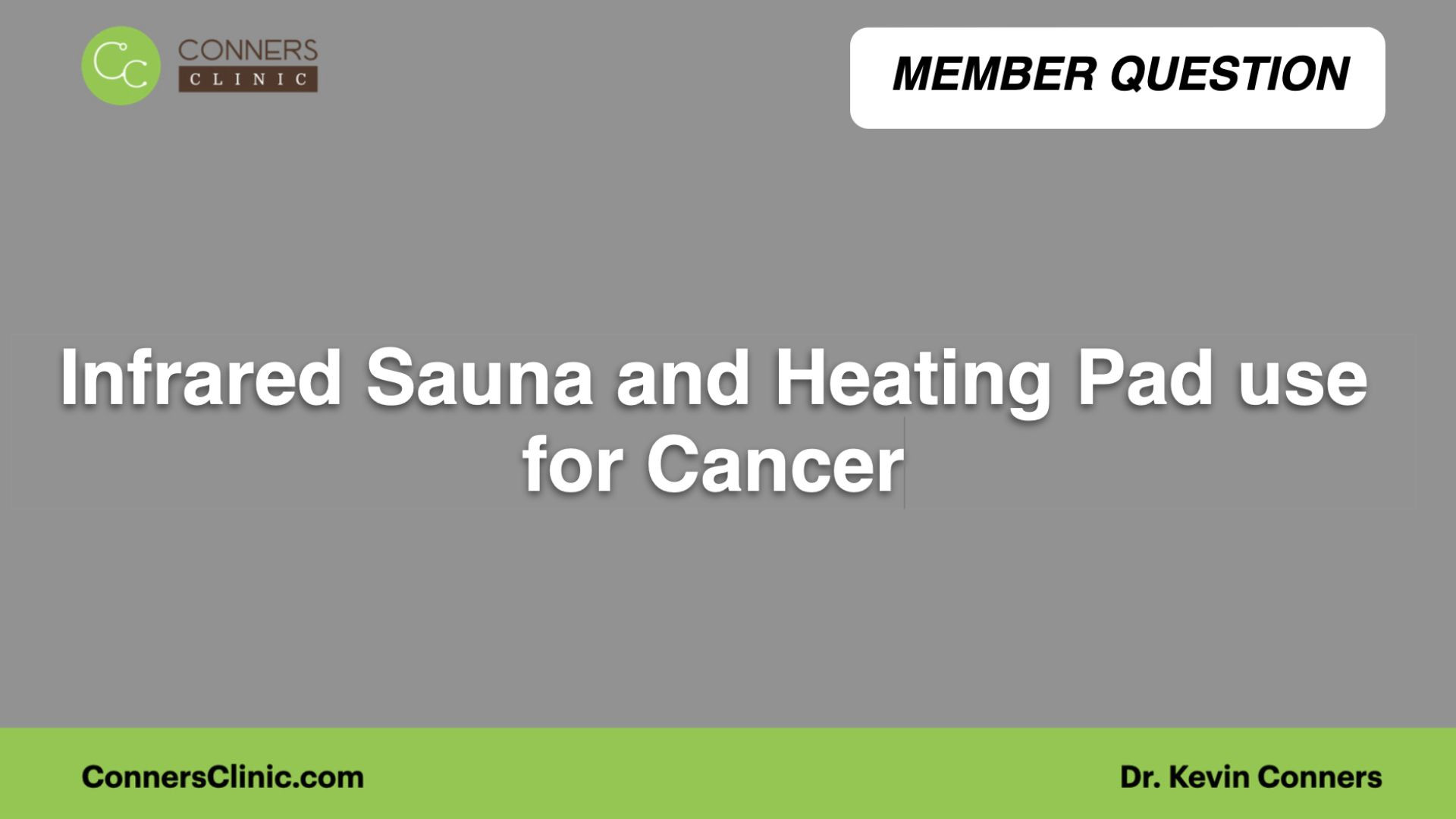 ⁣Infrared Sauna and Infrared PEMF for Cancer?