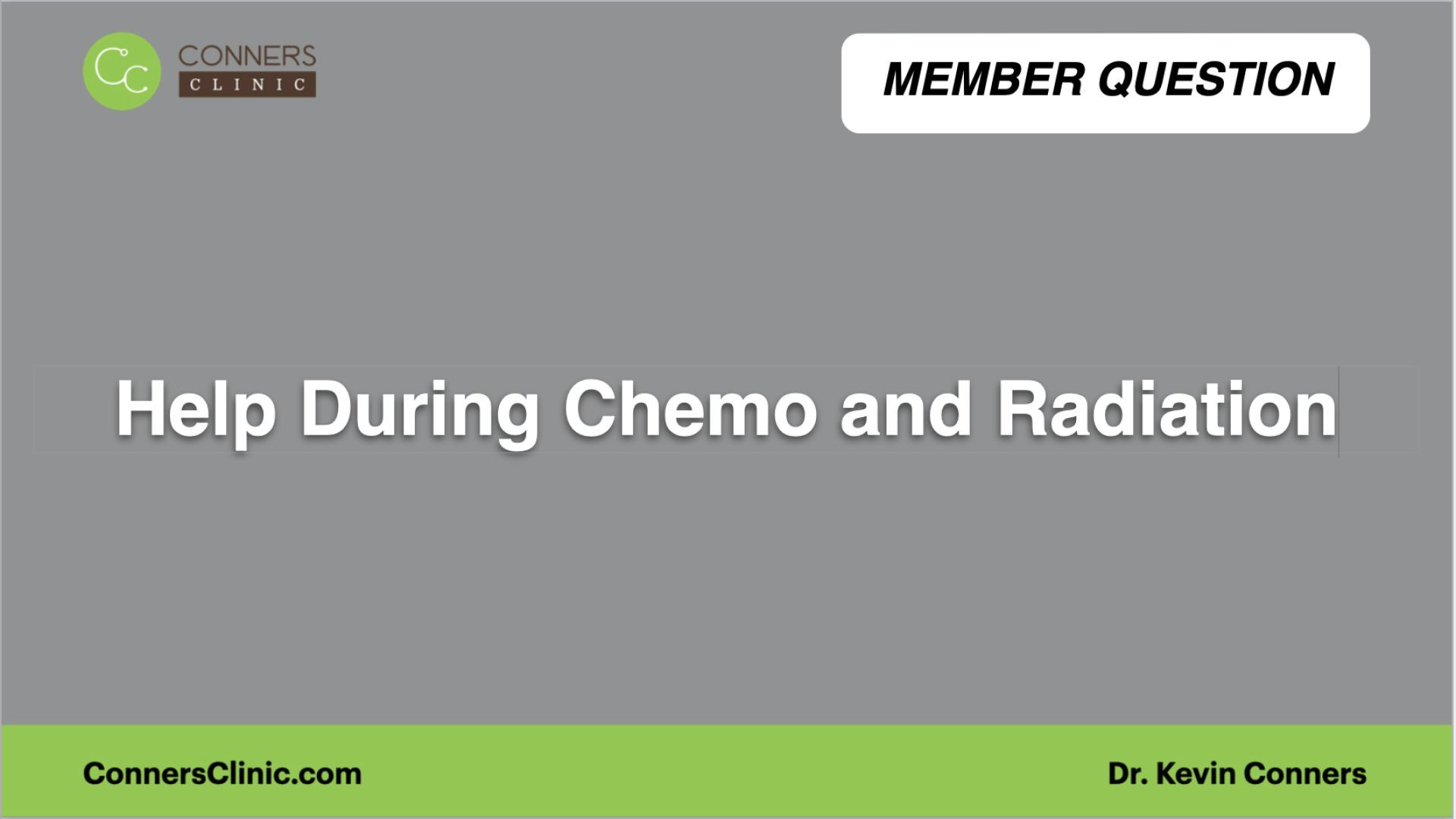 ⁣Help During Chemo and Radiation