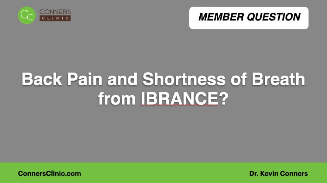 ⁣Back Pain and Shortness of Breath from IBRANCE?