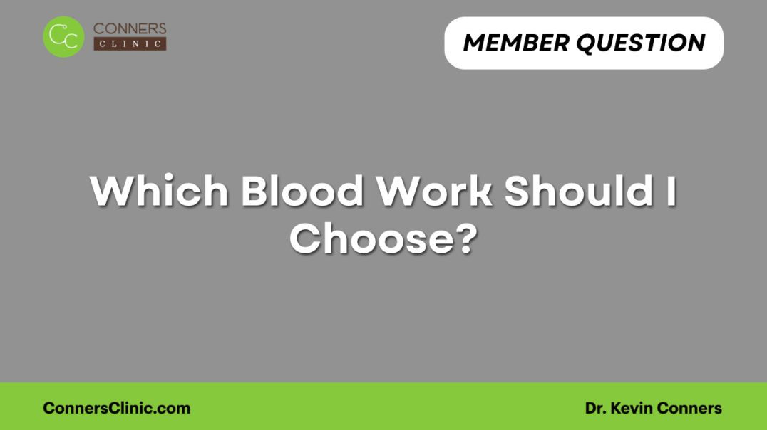 ⁣Which Blood Work Should I Choose