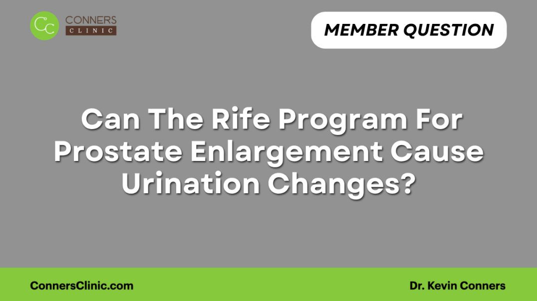 Prostate Enlargement Cause Urination Changes