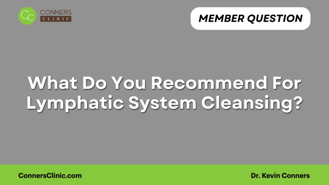 ⁣Lymphatic System Cleansing