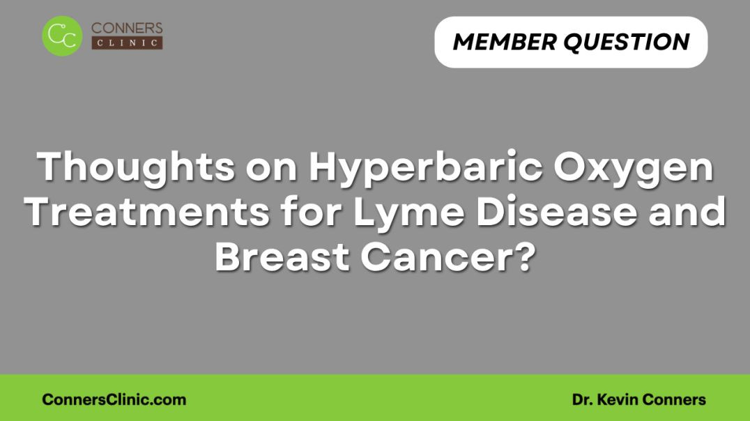 ⁣Thoughts on Hyperbaric Oxygen Treatments